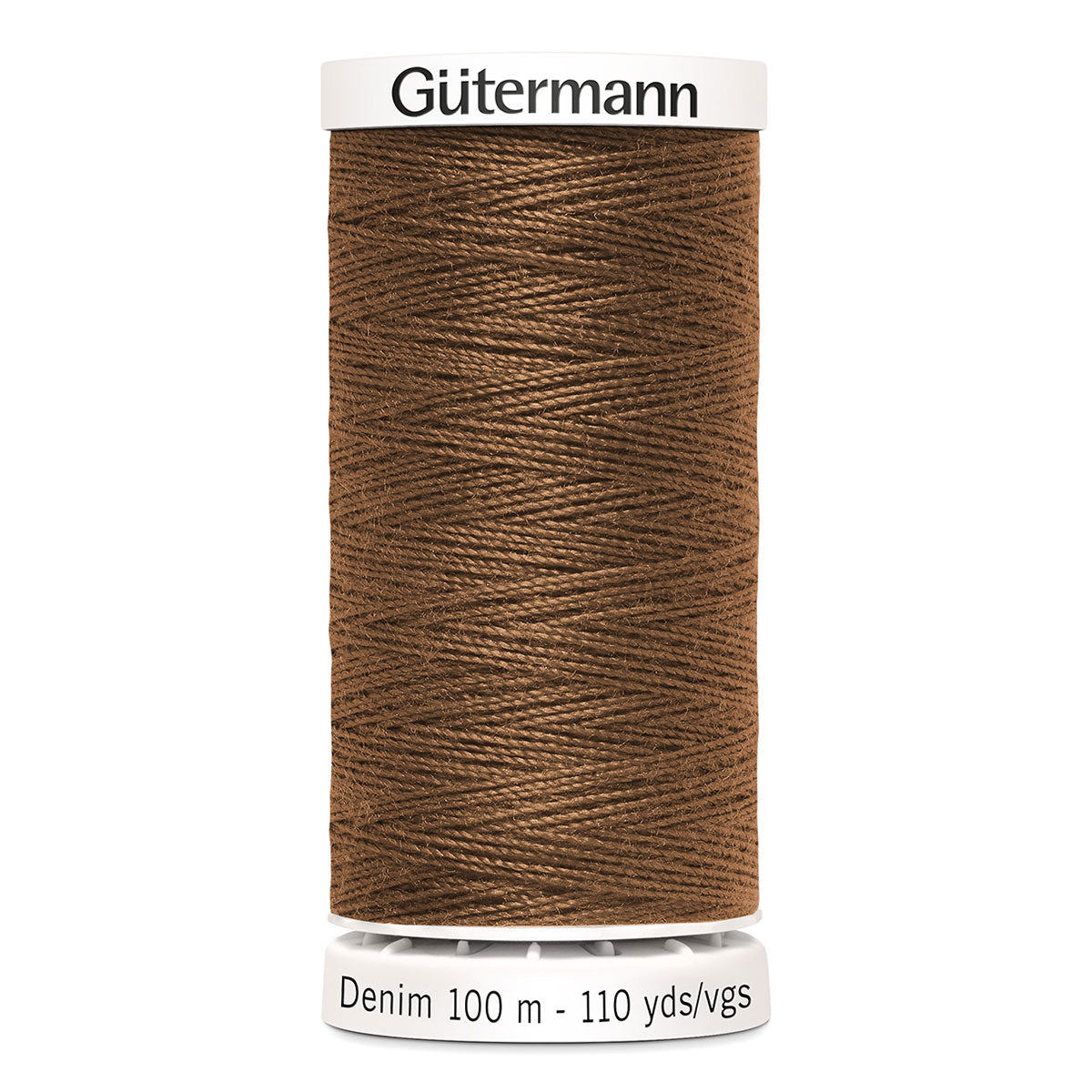 Fil à coudre Denim Gütermann 100 m n°2165 – Marron clair
