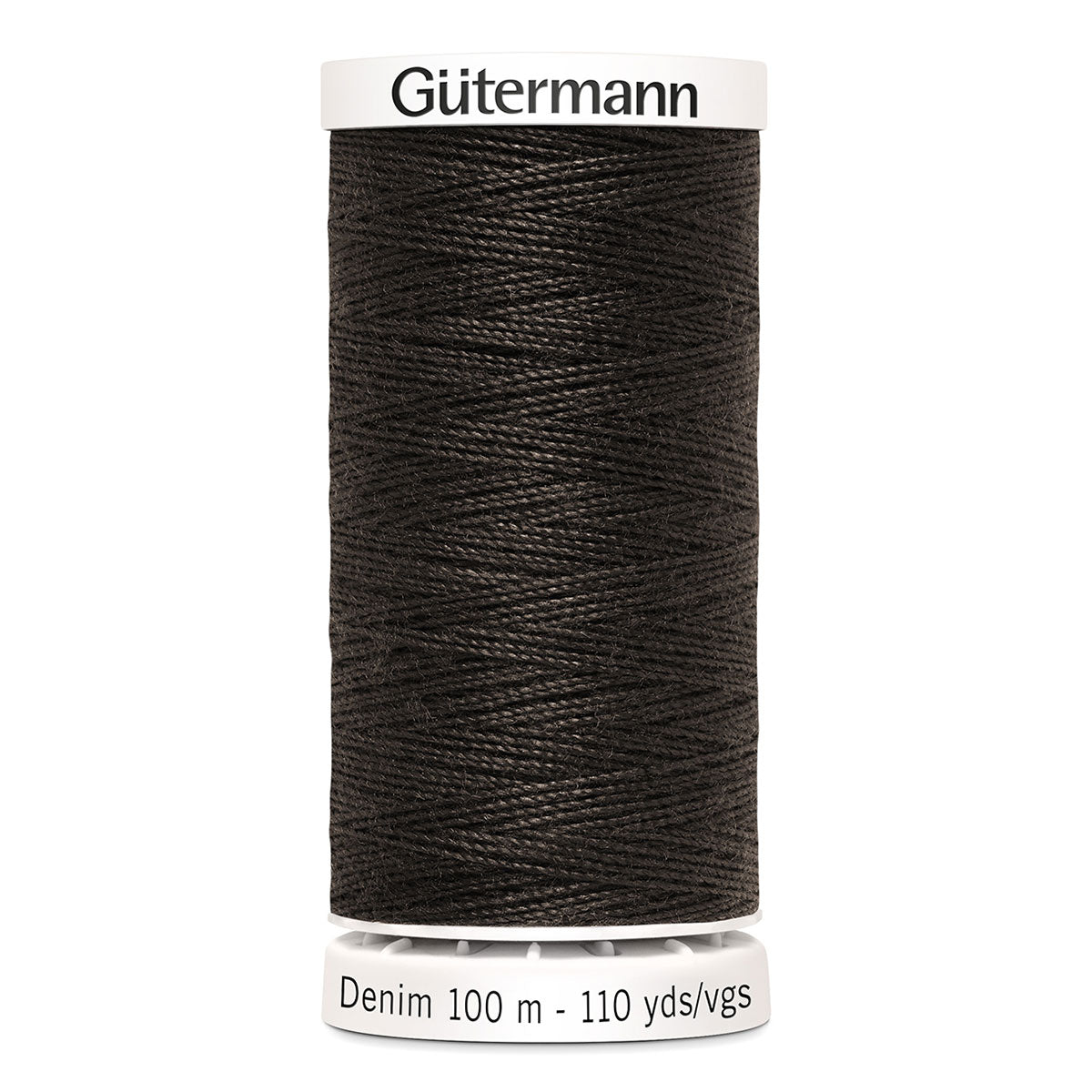 Fil à coudre Denim Gütermann 100 m n°2330 – Brun cèdre