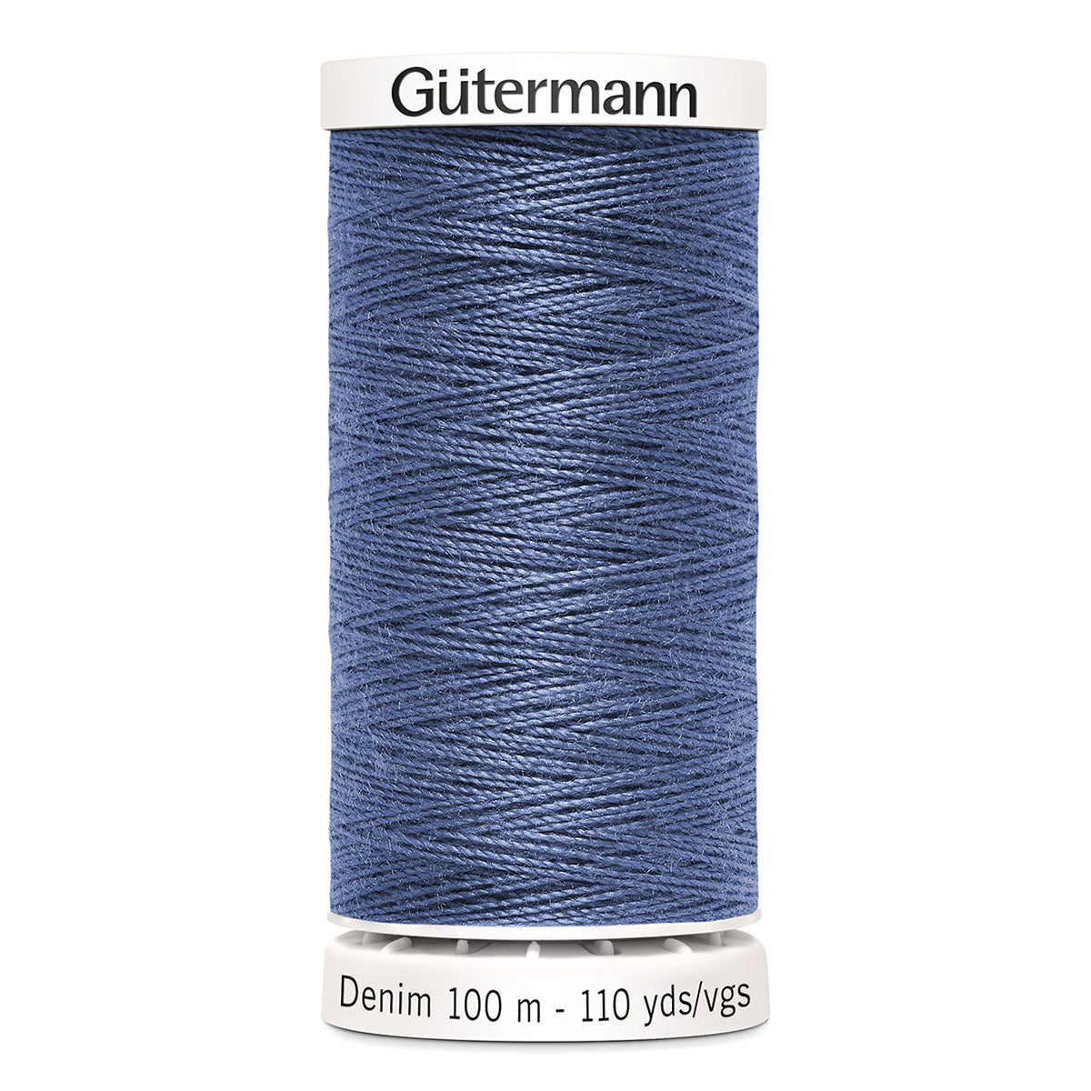 Fil à coudre Denim Gütermann 100 m n°6075 – Bleu denim