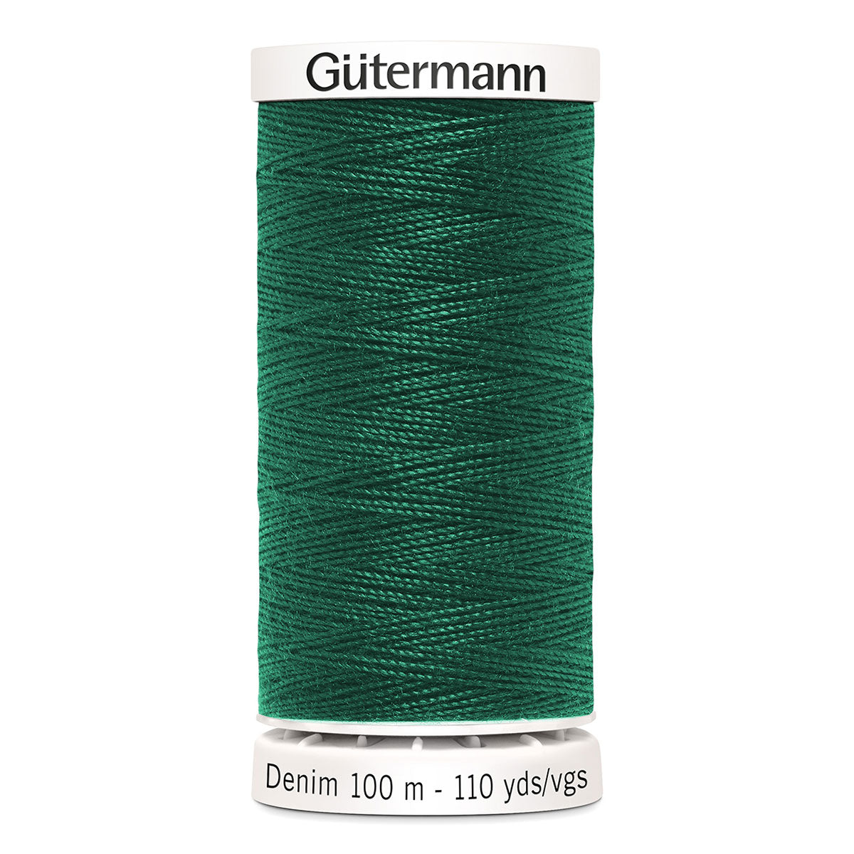Fil à coudre Denim Gütermann 100 m n°8075 – Vert bouteille