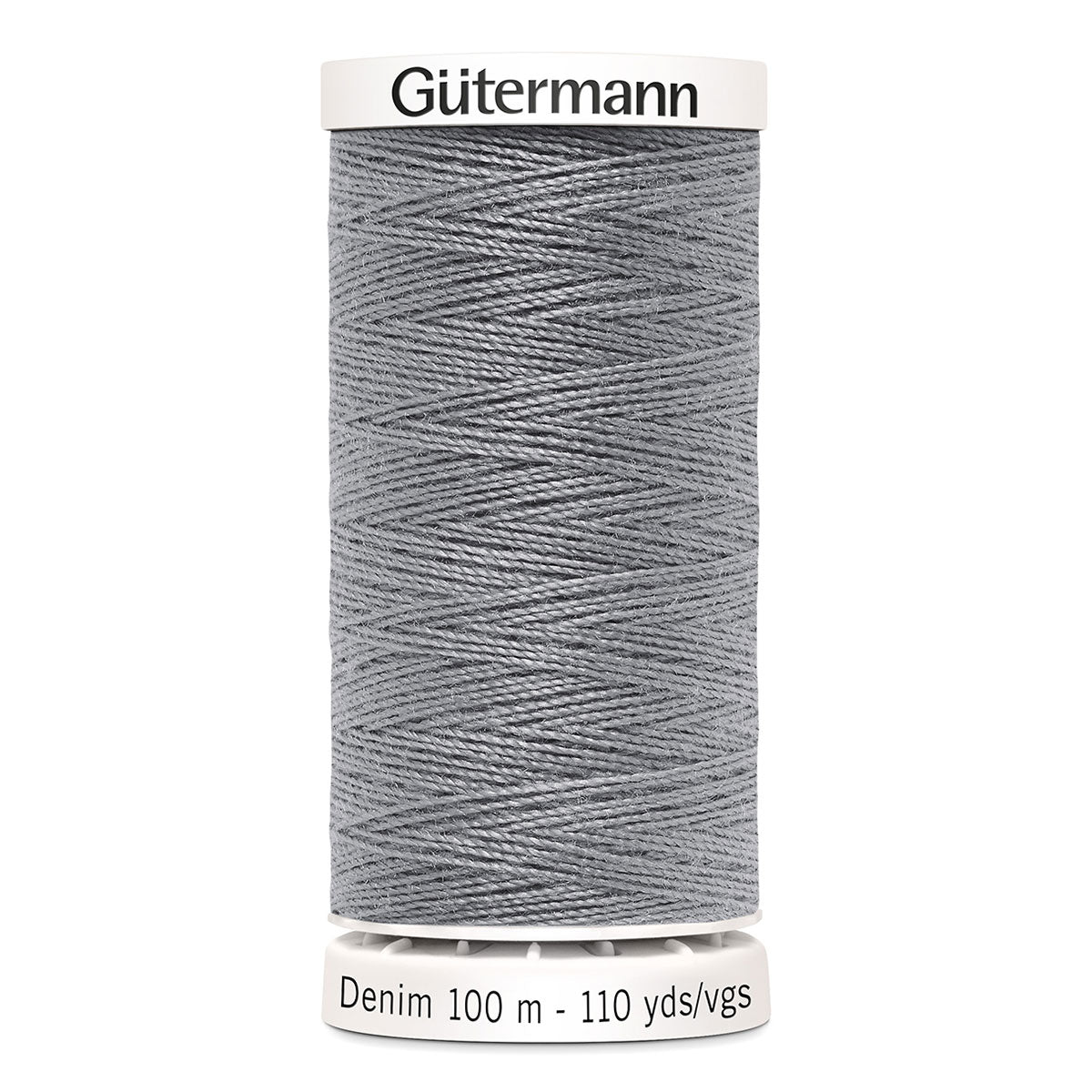 Fil à coudre Denim Gütermann 100 m n°9625 – Gris clair