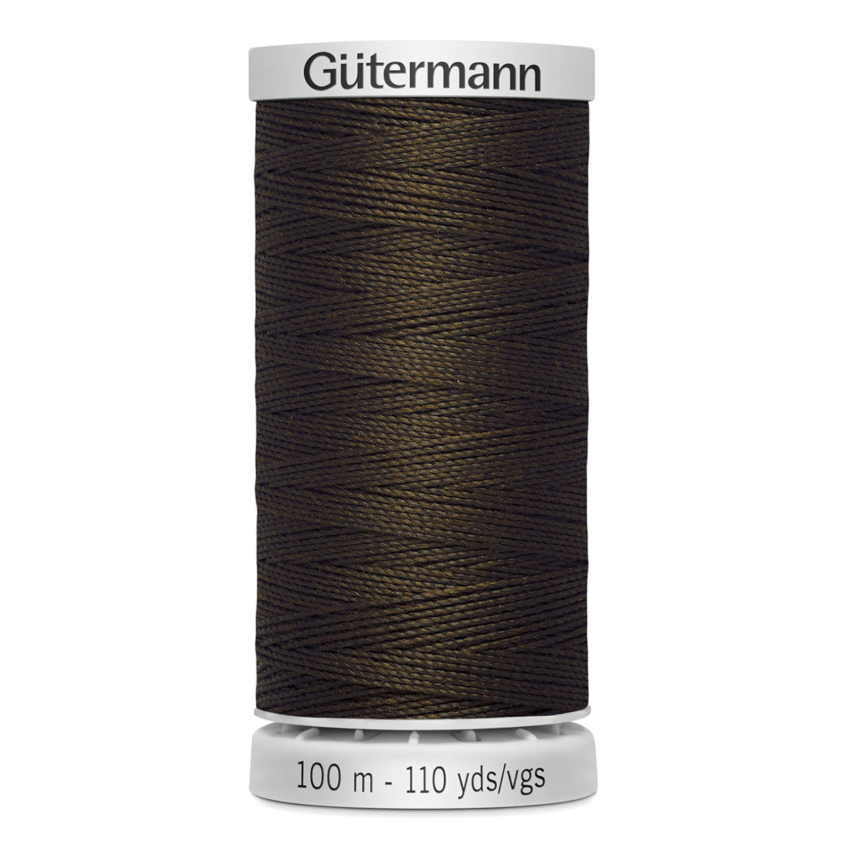 Fil extra fort Gütermann M 782 100 m n°406 – Brun très foncé