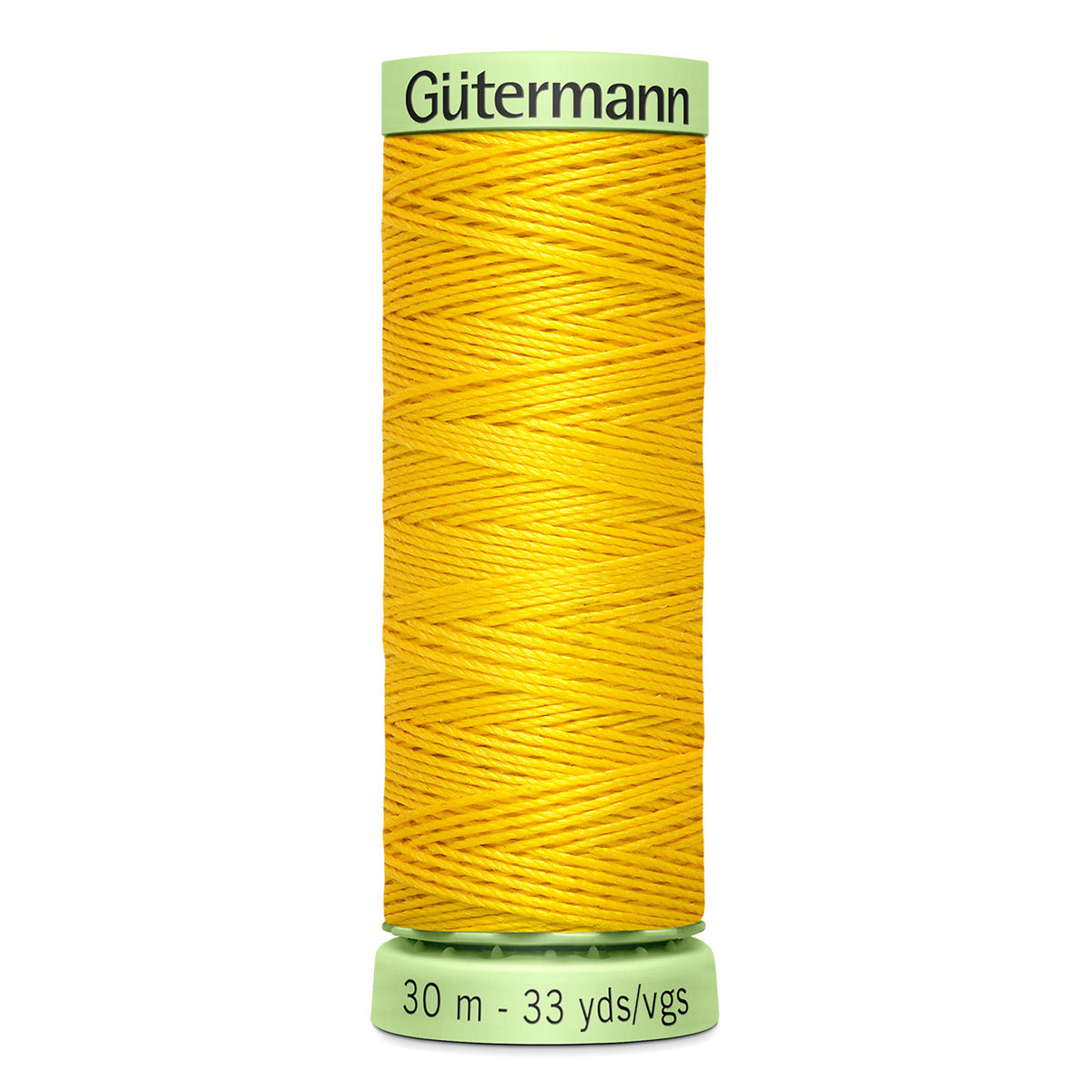 Fil à coudre Cordonnet Gütermann 30 m n°106 – Jaune safran