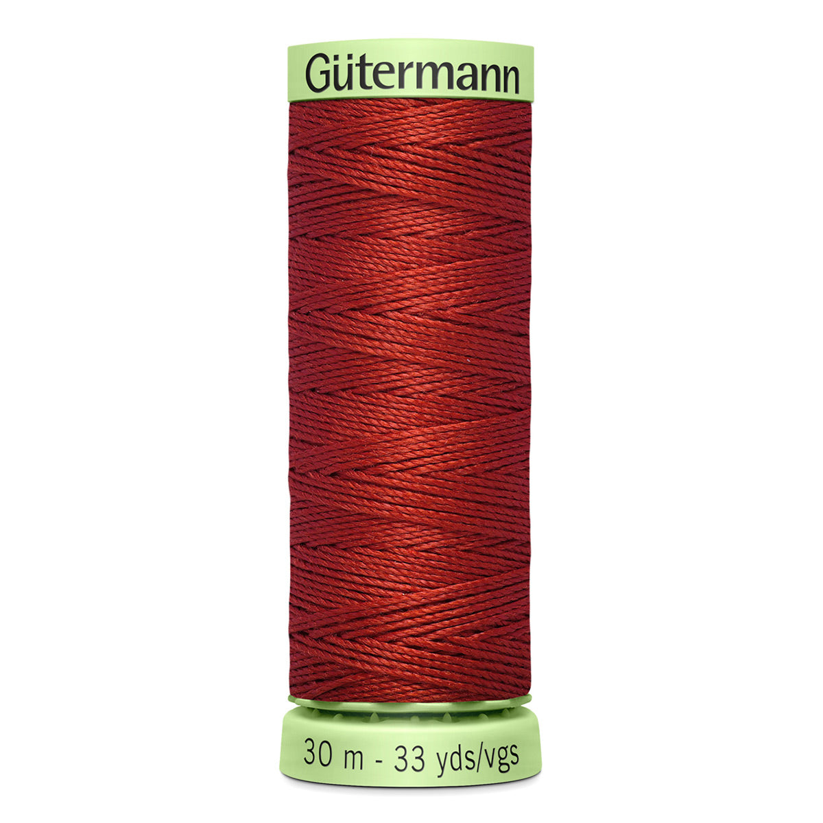 Fil à coudre Cordonnet Gütermann 30 m n°221 – Rouge brique