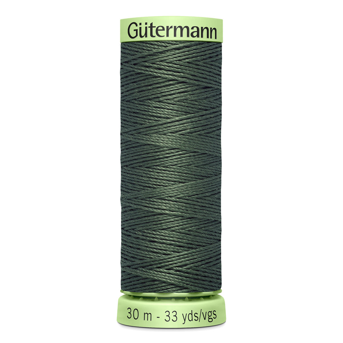 Fil à coudre Cordonnet Gütermann 30 m n°269 – Vert sapin grisé