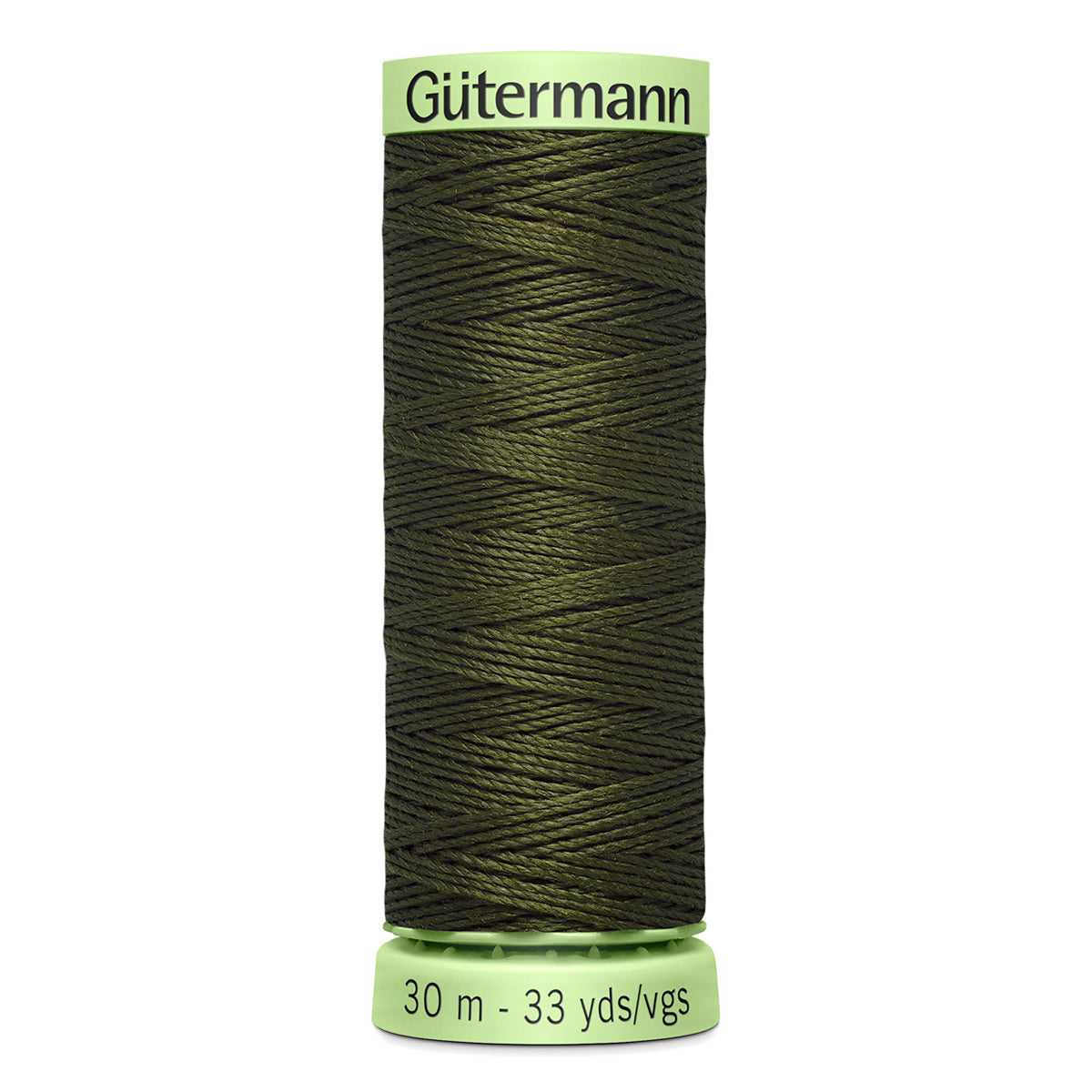 Fil à coudre Cordonnet Gütermann 30 m n°531 – Kaki foncé