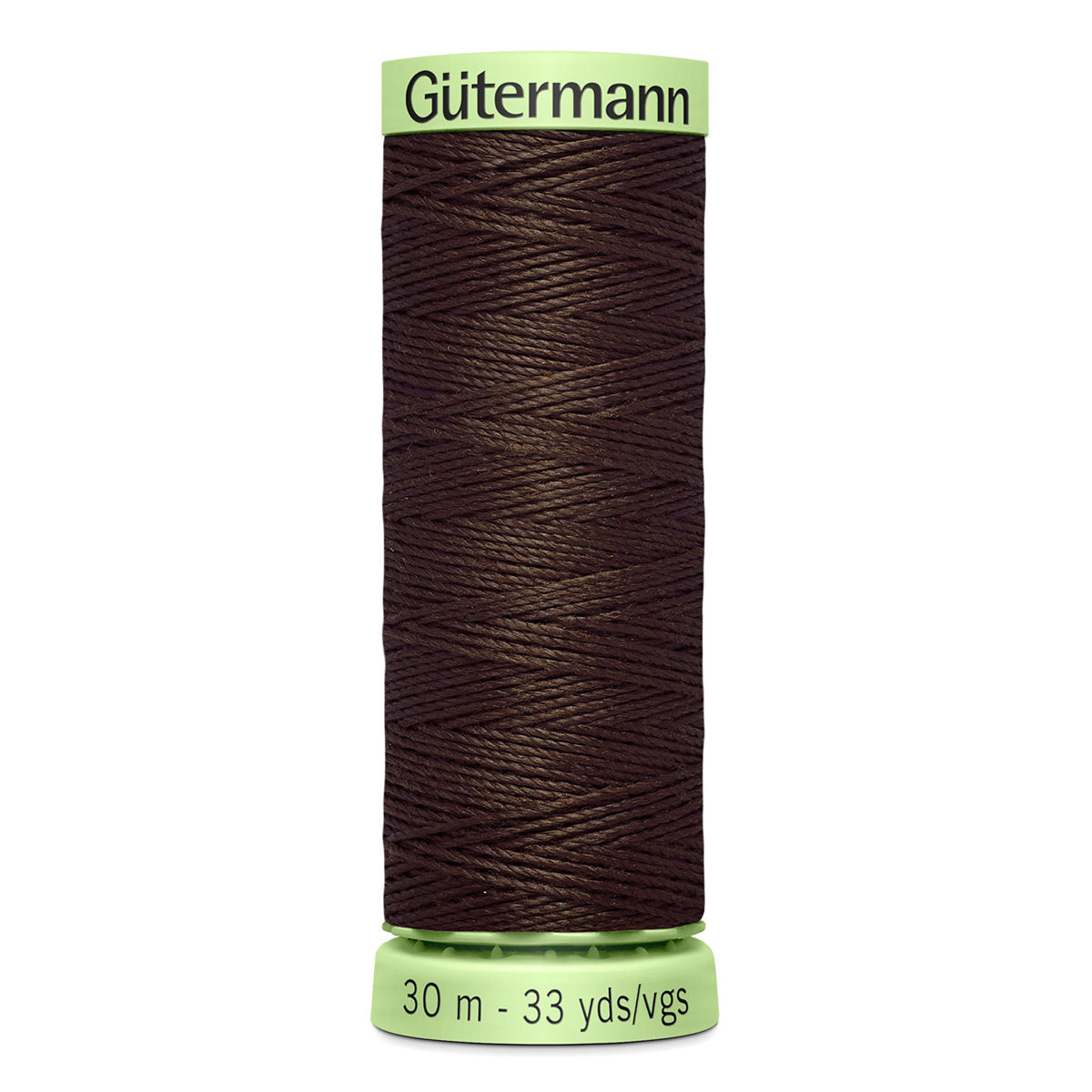 Fil à coudre Cordonnet Gütermann 30 m n°696 – Brun chocolat foncé