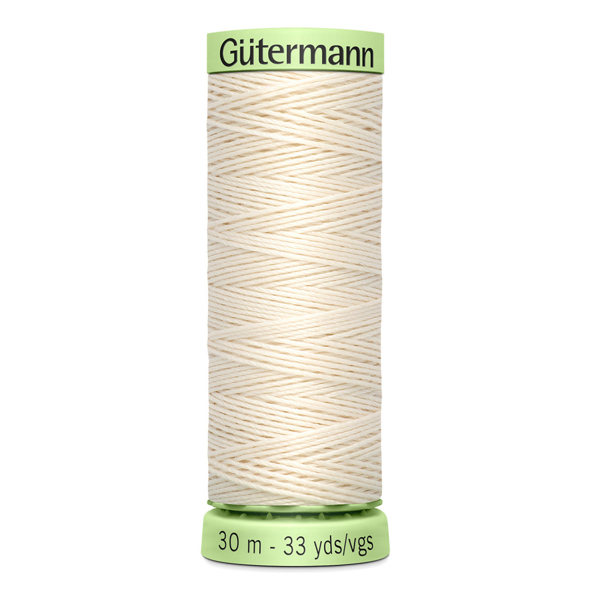 Fil à coudre Cordonnet Gütermann 30 m n°802 – Écru naturel