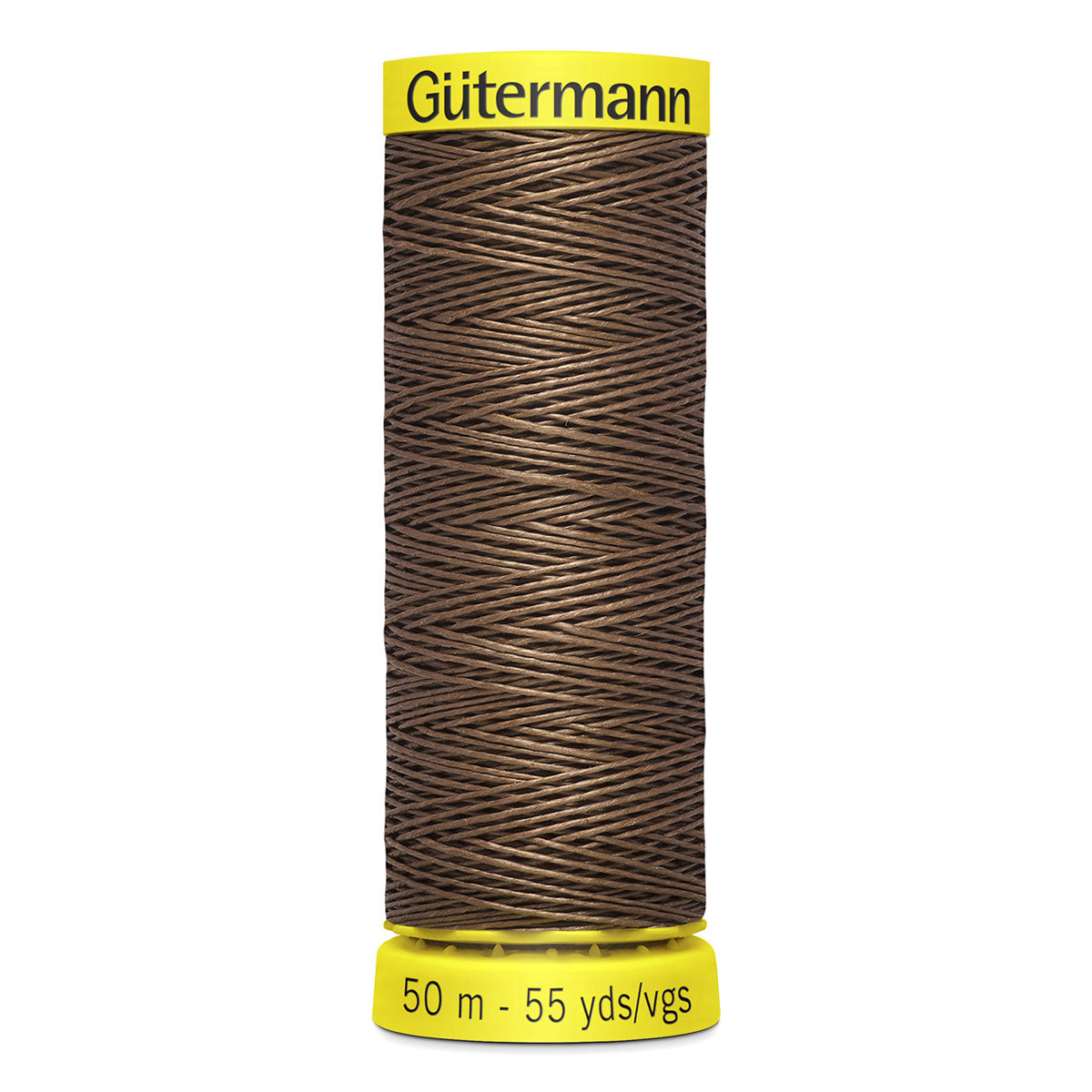 Fil de lin Gütermann 50 m n°1314 – Marron moyen