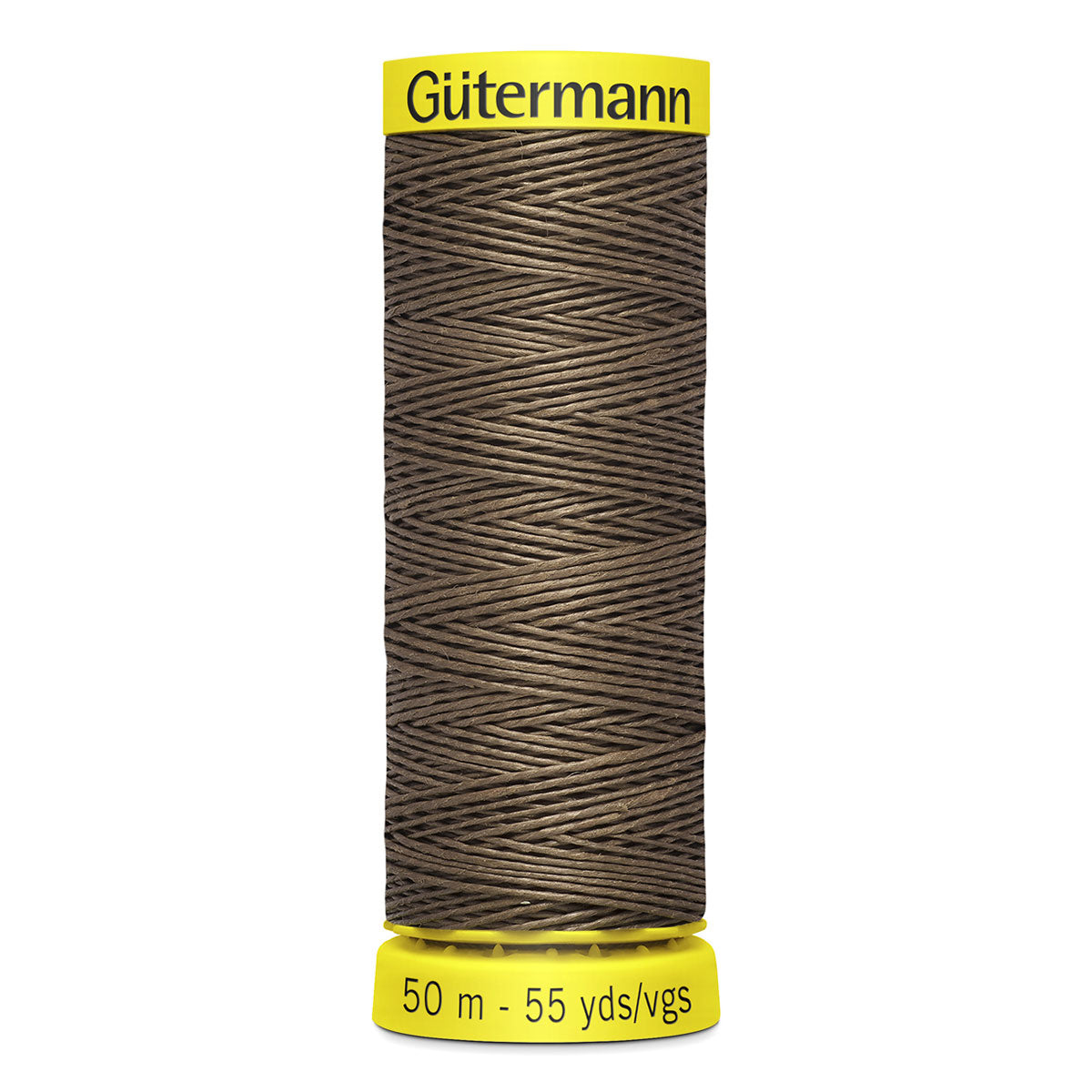 Fil de lin Gütermann 50 m n°4010 – Marron foncé