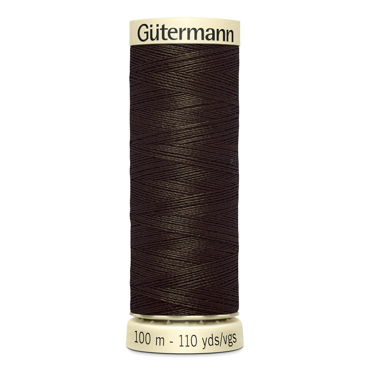 Fil à coudre polyester - Gütermann Tout Coudre 100 m n°674 Taupe foncé soutenu