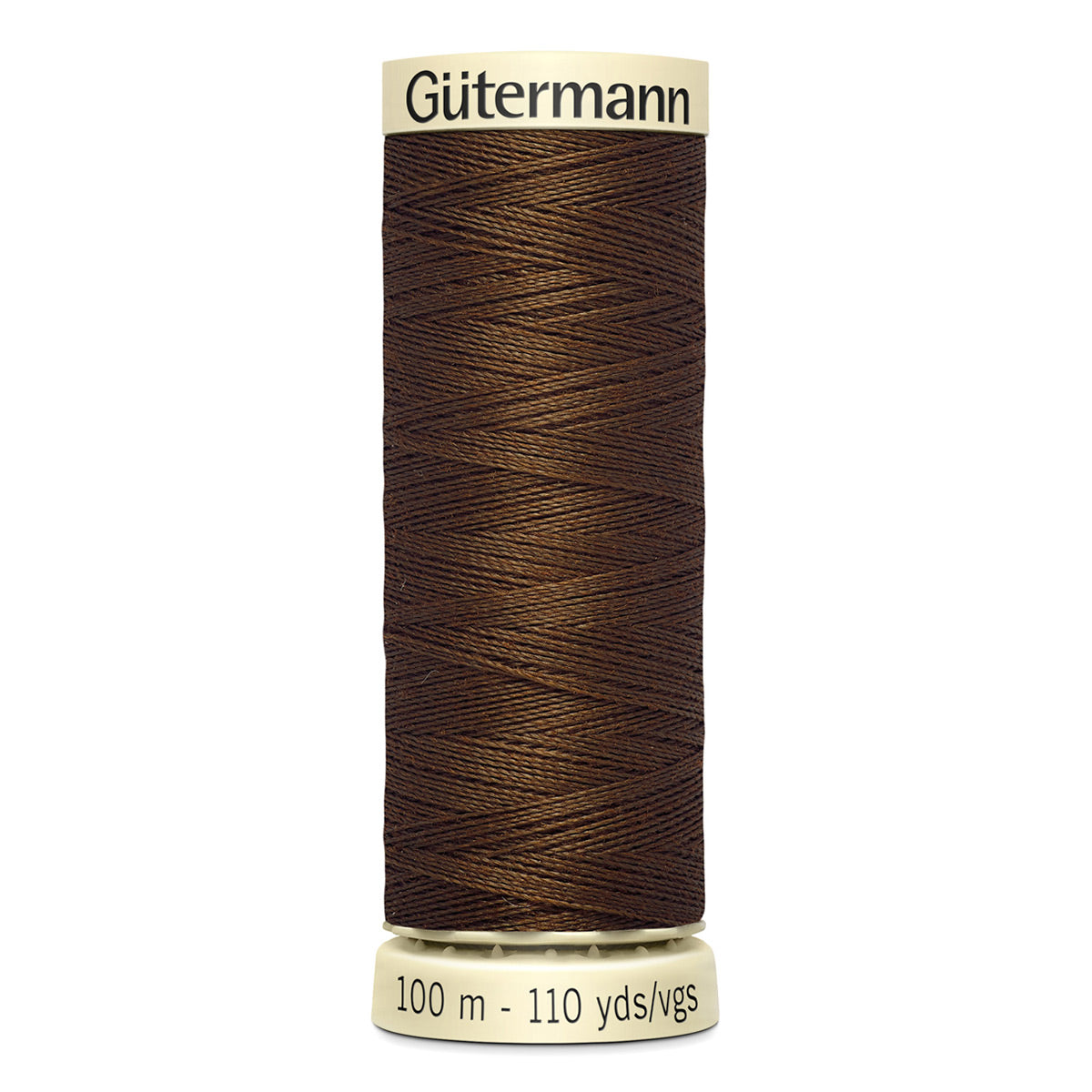 Fil à coudre polyester - Gütermann Tout Coudre 100 m n°767 Brun sourd
