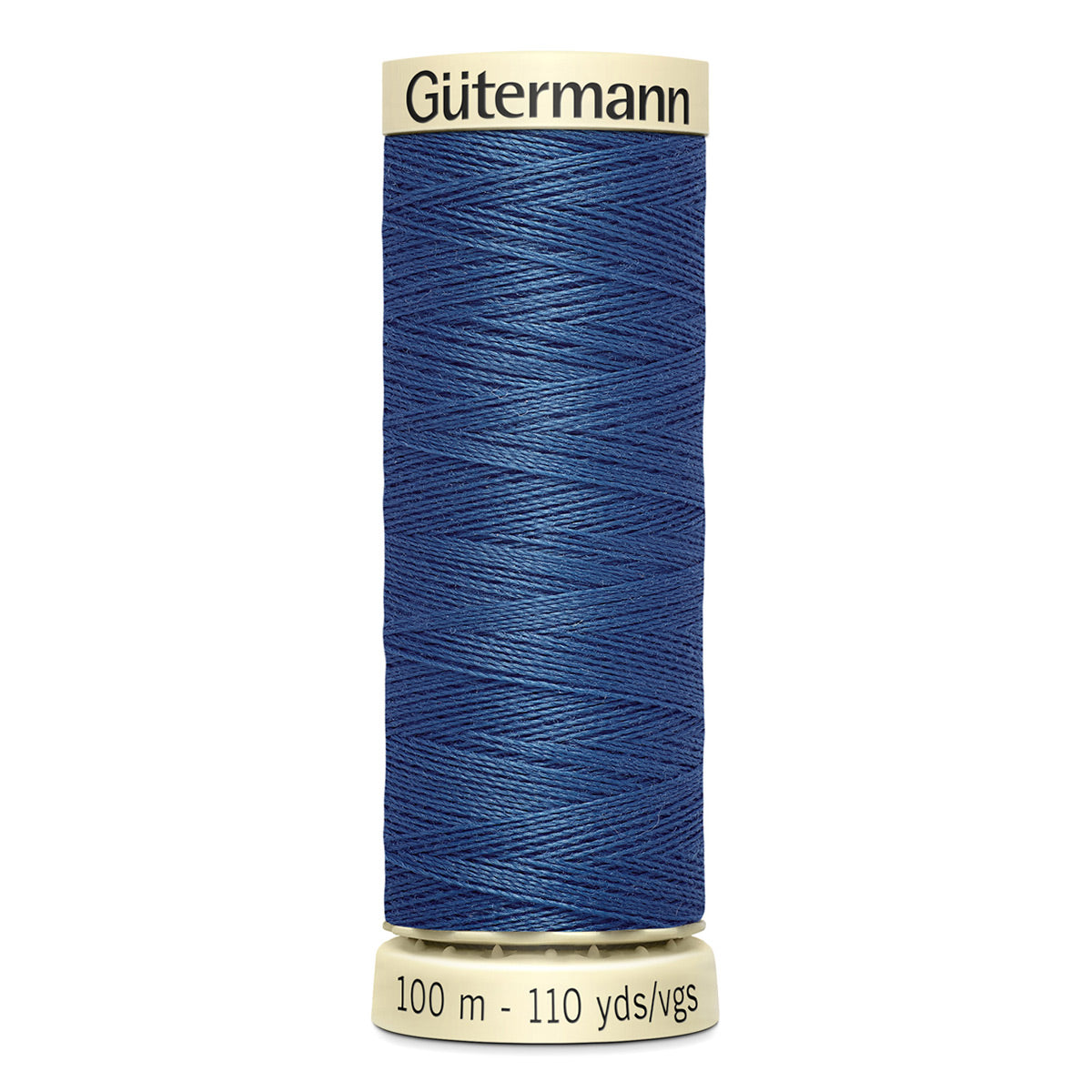 Fil à coudre polyester - Gütermann Tout Coudre 100 m n°786 Bleu acier foncé ombré