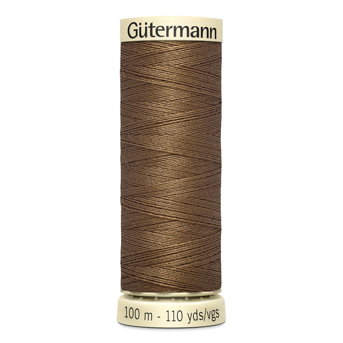 Fil à coudre polyester - Gütermann Tout Coudre 100 m n°851 Brun clair naturel