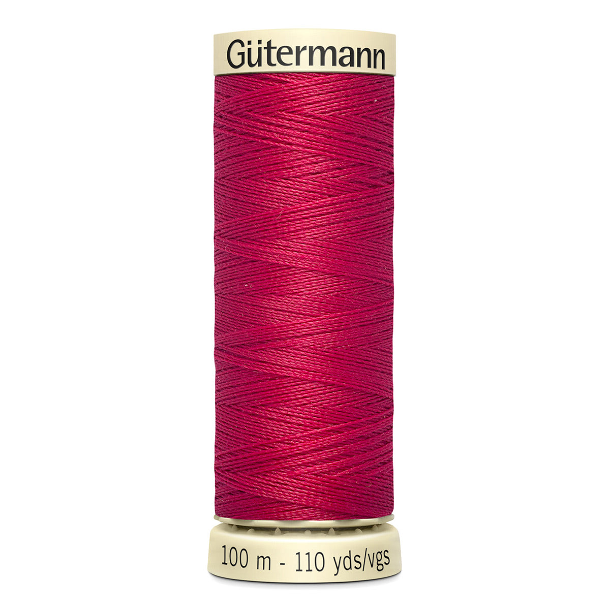 Fil à coudre polyester - Gütermann Tout Coudre 100 m n°909 Rouge rosé fumé