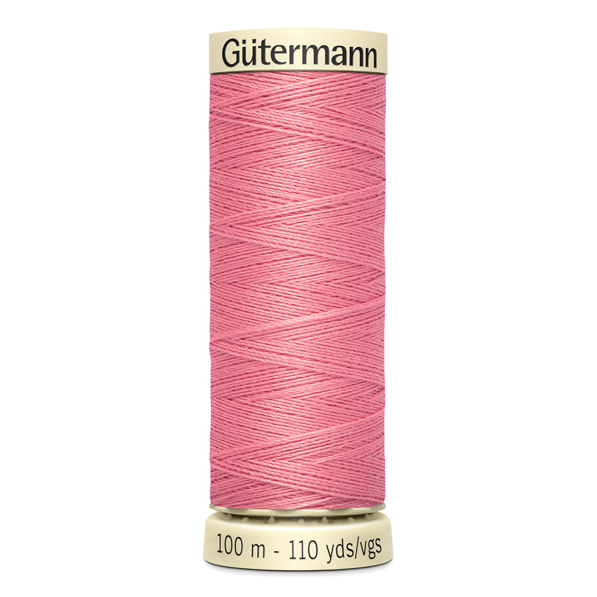 Fil à coudre polyester - Gütermann Tout Coudre 100 m n°985 Saumon soutenu profond