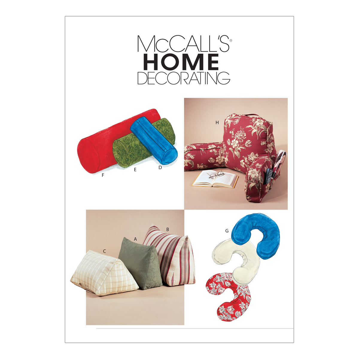 Patron McCall's n°4123 – Coussins de confort