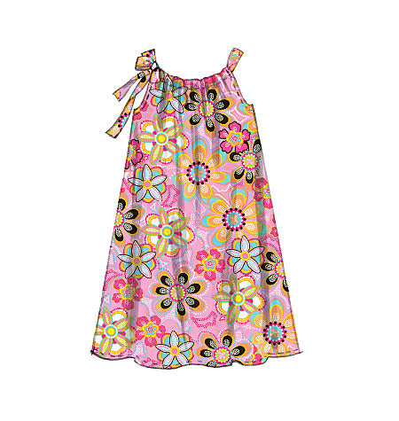 Patron McCall's n°5797 – Hauts, robes, shorts et pantalons pour enfants