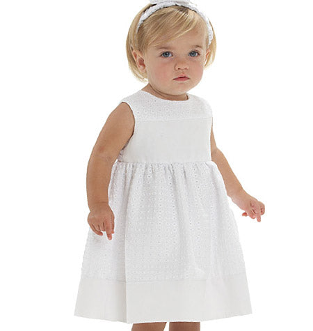 Patron McCall's n°6015 – Robes doublées pour bébés avec culotte et bandeau