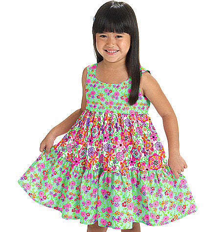 Patron McCall's n°6017 – Hauts, robes, shorts et pantalons pour enfants