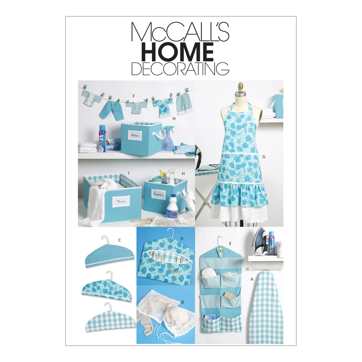 Patron McCall's n°6051 – Accessoires de couture et de rangement pour la maison