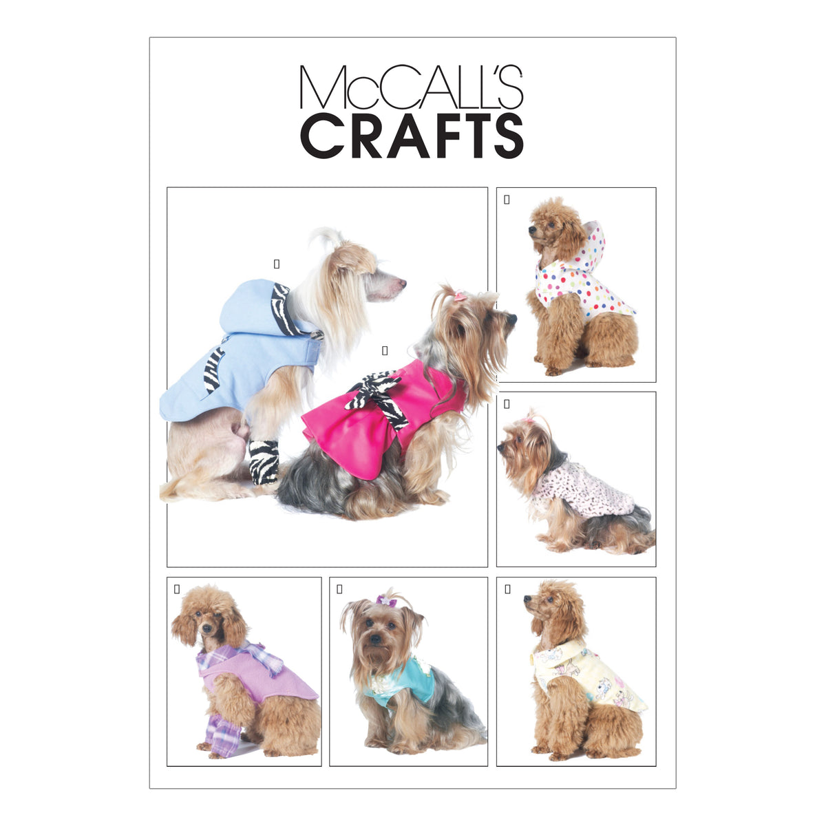 Patron McCall's n°6218 – Vêtements pour animaux de compagnie