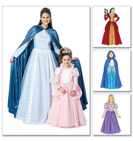 Patron McCall's n°6420 – Costumes de personnages de contes pour adultes et enfants