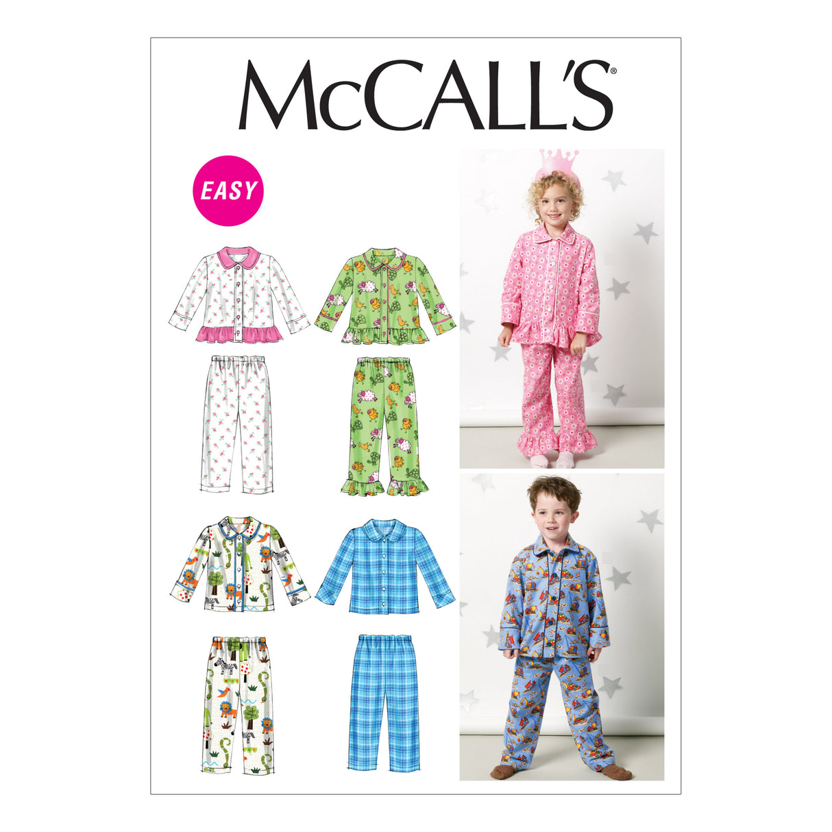 Patron McCall's n°6458 – Haut et pantalon pour enfants