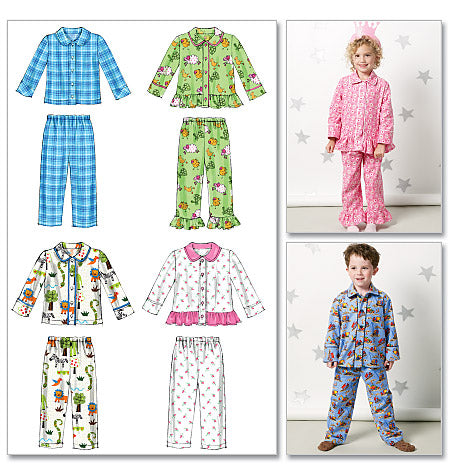Patron McCall's n°6458 – Haut et pantalon pour enfants