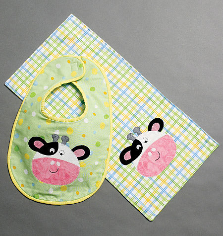 Patron McCall's n°6478 – Bavoirs et petites serviettes