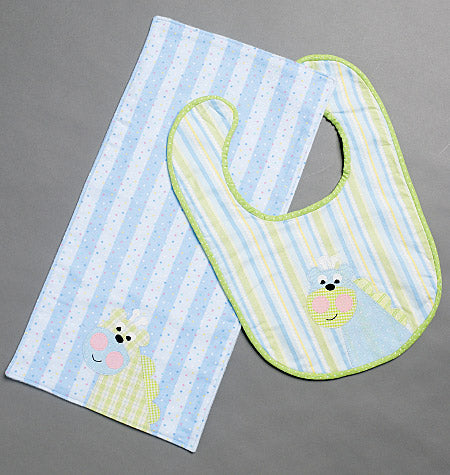 Patron McCall's n°6478 – Bavoirs et petites serviettes