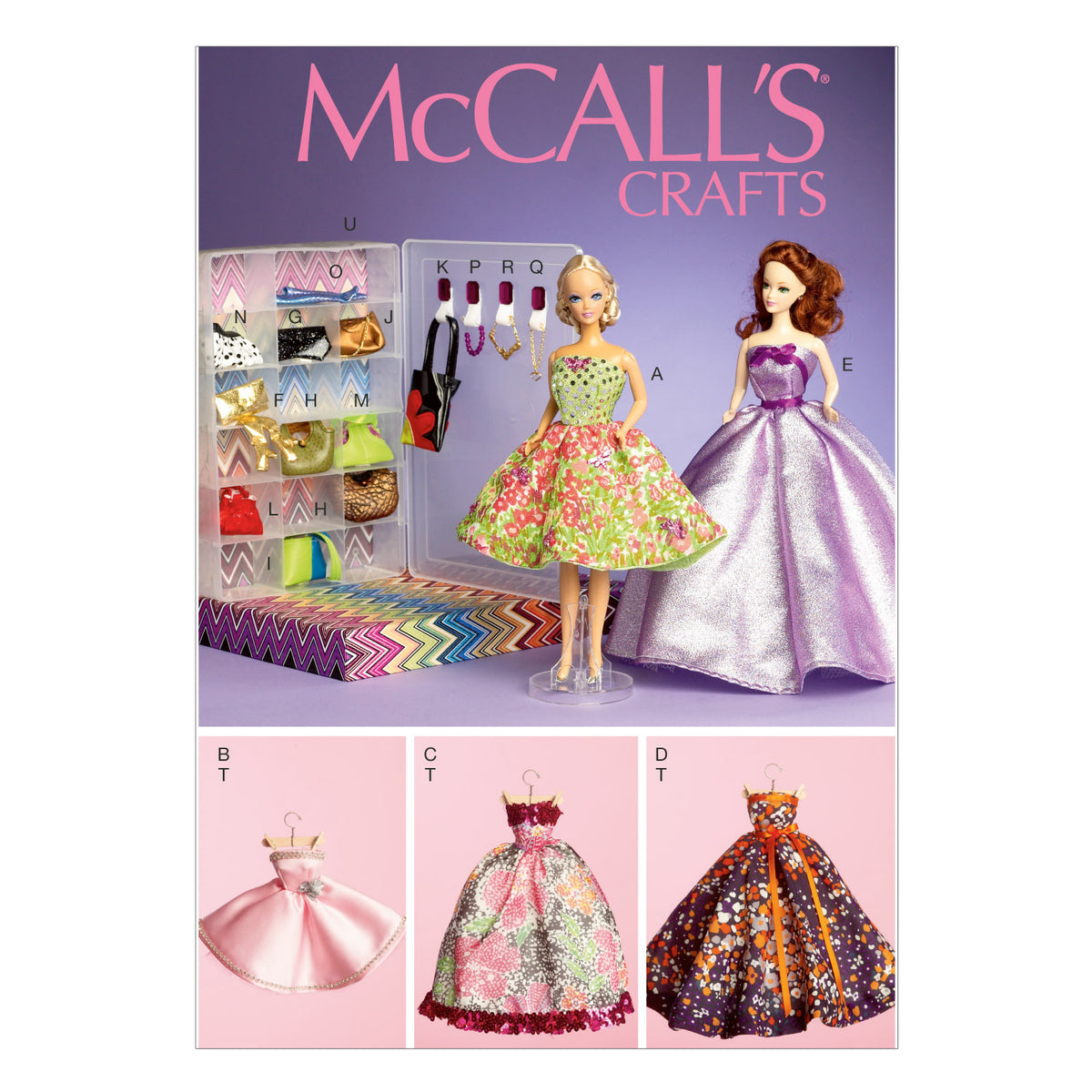 Patron McCall's n°6903 – Vêtements et accessoires pour poupée de 30 cm