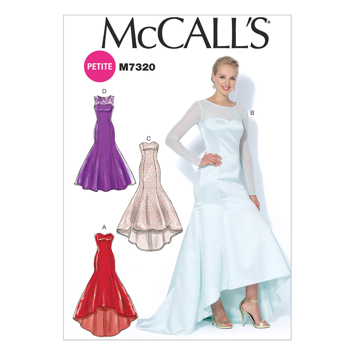 Patron McCall's n°7320 – Robes de soirée élégantes