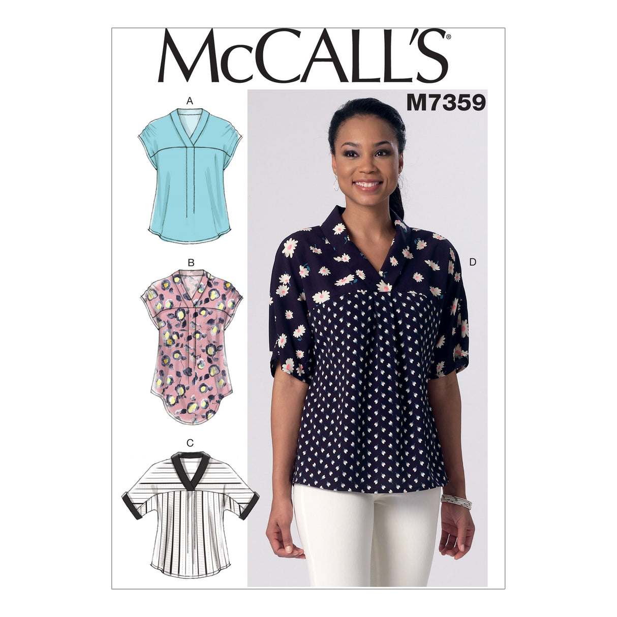 Patron McCall's n°7359 – Hauts élégants pour femme