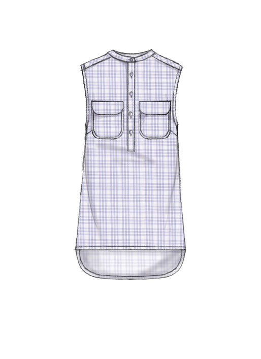 Patron McCall's n°7360 – Hauts élégants pour femme