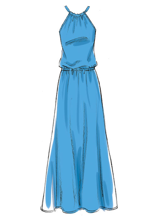 Patron McCall's n°7405 – Robe élégante et polyvalente pour femme