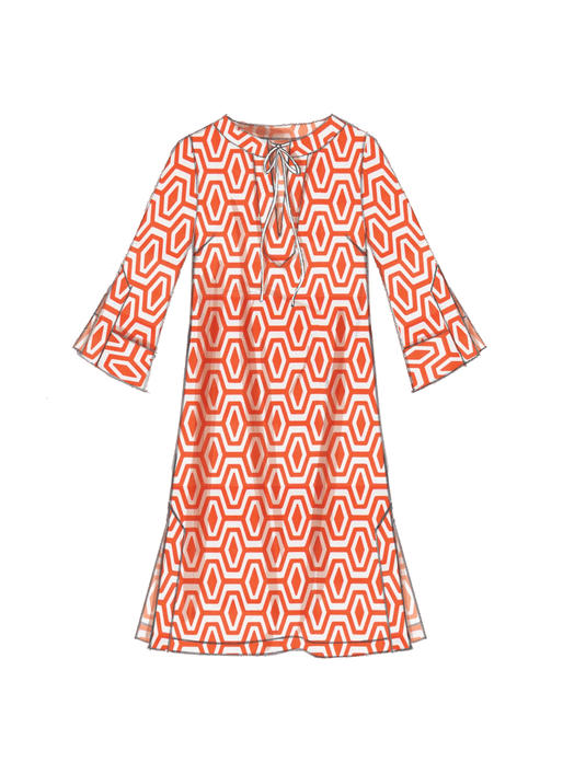 Patron McCall's n°7408 – Tuniques et robes élégantes pour femme