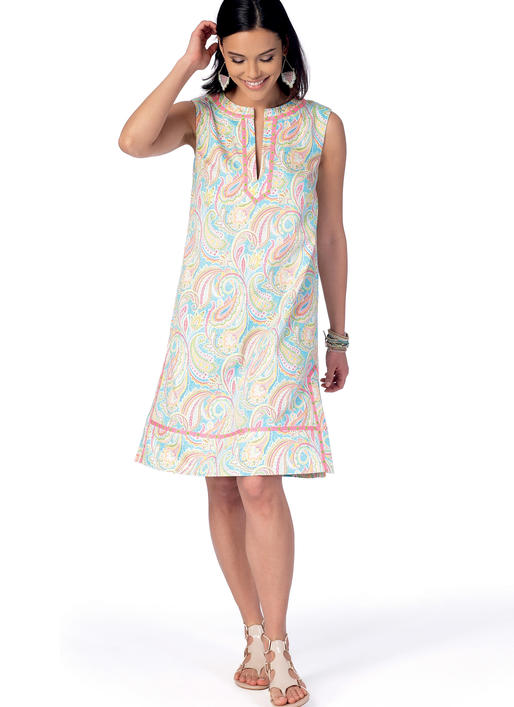Patron McCall's n°7408 – Tuniques et robes élégantes pour femme