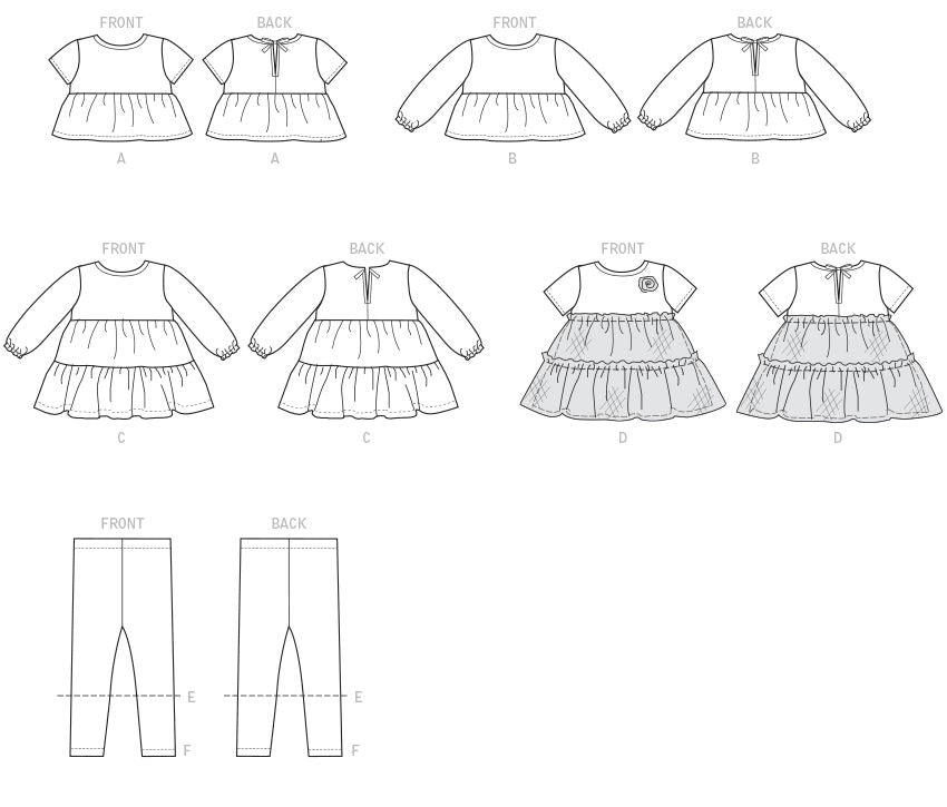 Patron McCall's n°7458 – Hauts et pantalons pour enfants