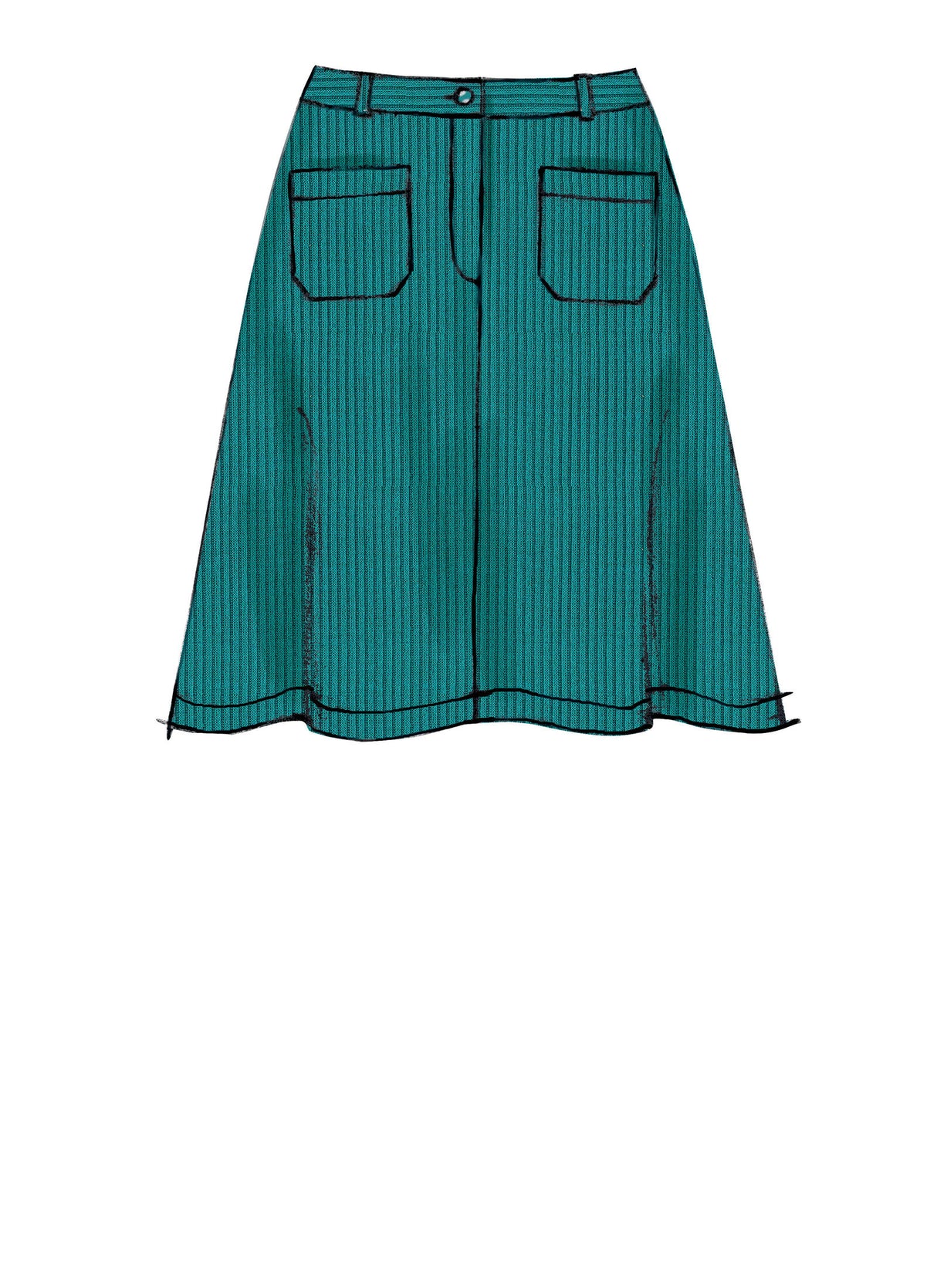 Patron McCall's n°7475 – Jupes, shorts et jupes-culottes pour femme