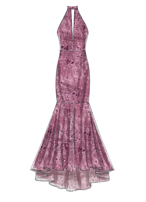 Patron McCall's n°7569 - Robe de soirée