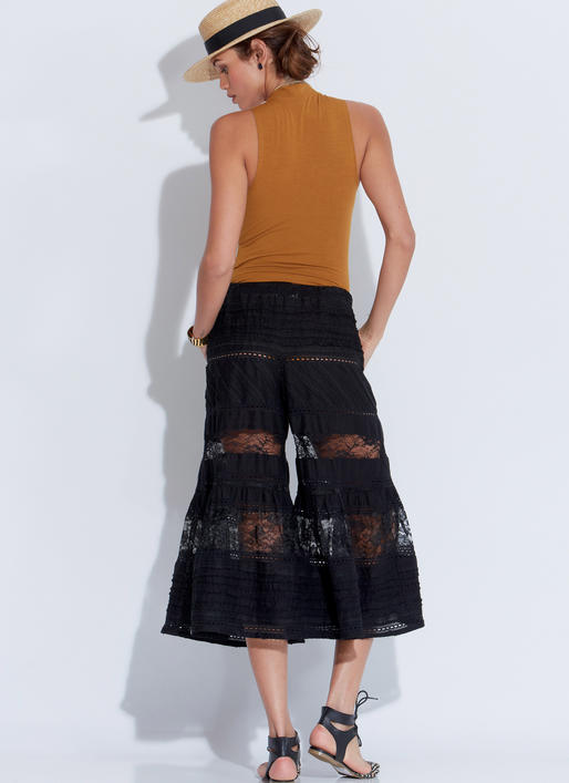 Patron McCall's n°7576 - Pantalon ample à taille élastique