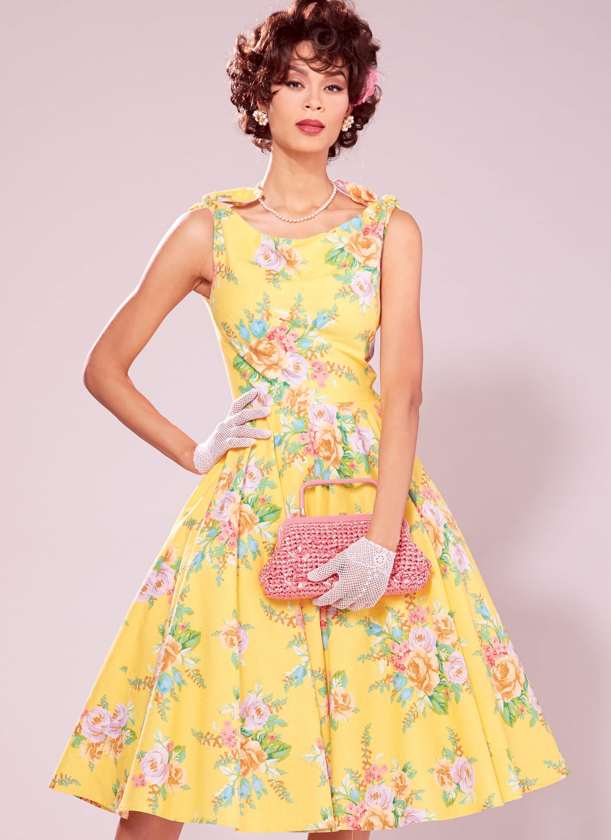 Patron McCall's n°7599 - Robe évasée vintage