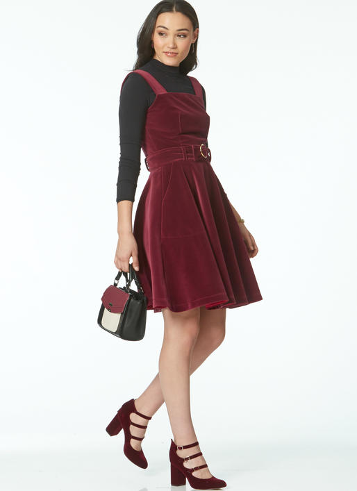 Patron McCall's n°7626 - Robes, barboteuse et combinaison avec poches