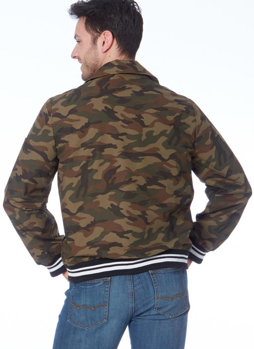 Patron McCall's n°7637 - Veste bomber unisexe