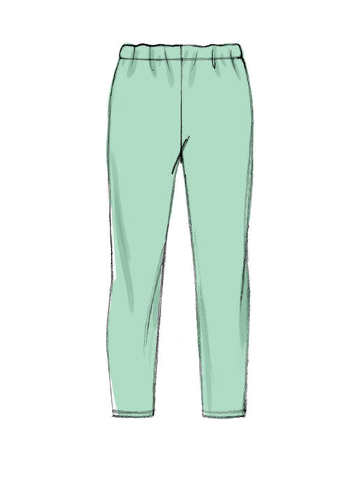 Patron McCall's n°7709 - Hauts, robes et leggings pour enfants