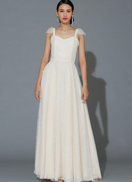 Patron McCall's n°7718 - Robes de soirée élégantes pour femmes