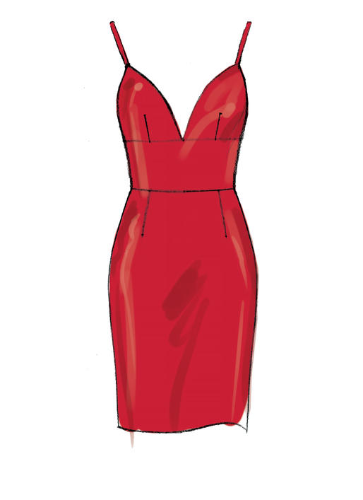 Patron McCall's n°7719 - Robes ajustées pour femmes