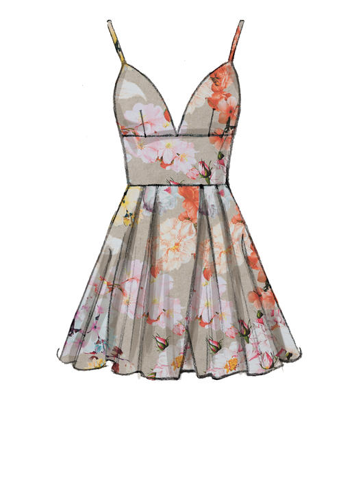 Patron McCall's n°7719 - Robes ajustées pour femmes