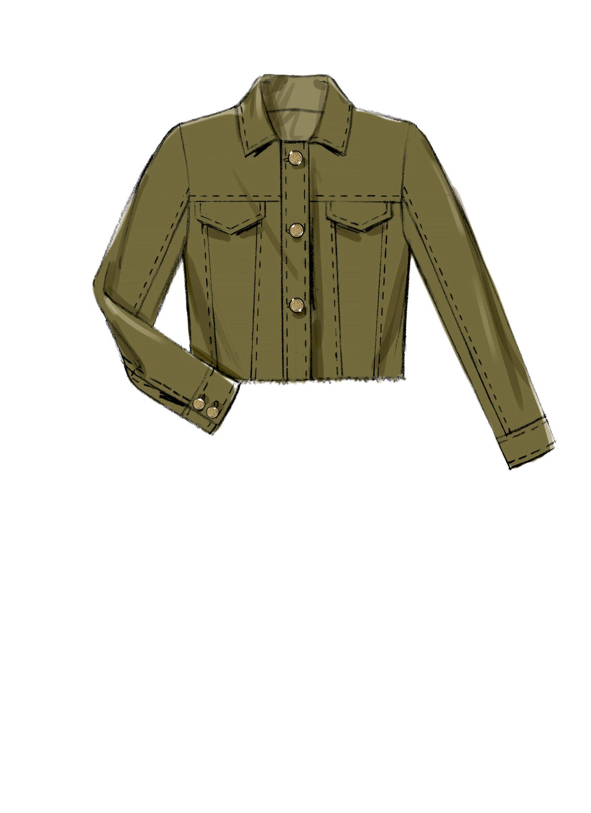 Patron McCall's n°7729 - Vestes et gilet pour femmes
